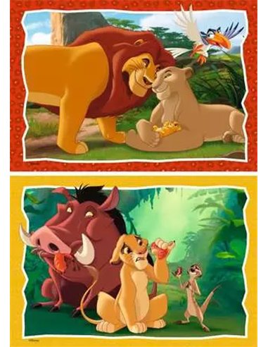 Puzzles 2x24 p - L'histoire de la vie / Disney Le Roi Lion