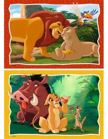 Puzzles 2x24 p - L'histoire de la vie / Disney Le Roi Lion