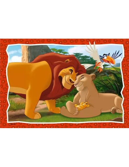Puzzles 2x24 p - L'histoire de la vie / Disney Le Roi Lion