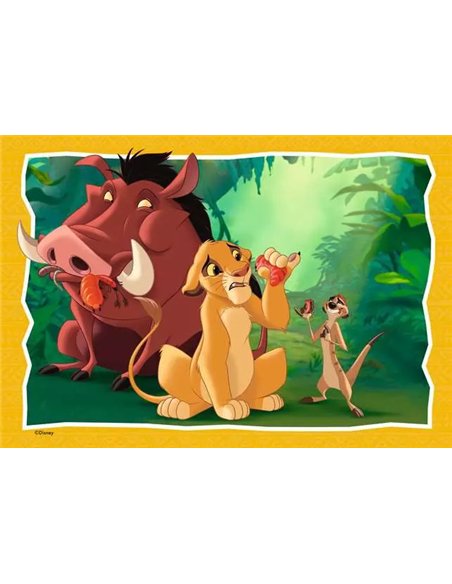 Puzzles 2x24 p - L'histoire de la vie / Disney Le Roi Lion