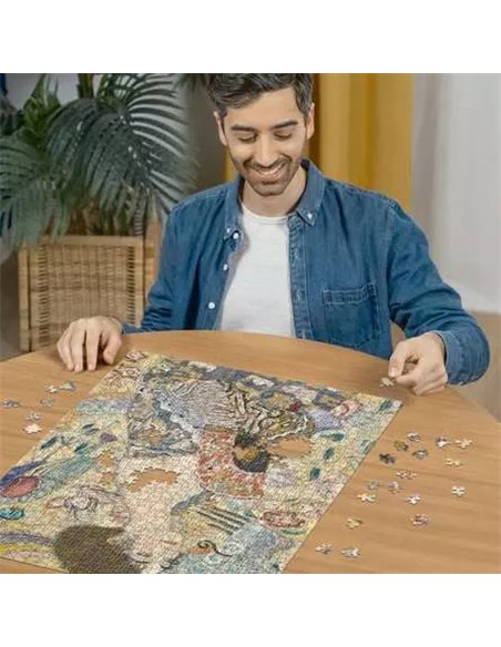 Puzzle 1000 p Art collection – La dame à l’éventail / Gustav Klimt