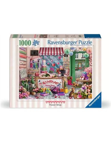Puzzle 1000 p - La boutique de fleurs