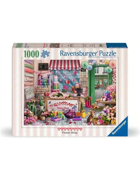 Puzzle 1000 p - La boutique de fleurs