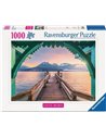 Puzzle 1000 p - Passerelle du lac d’Annecy (Puzzle Highlights, Chemins de rêve)
