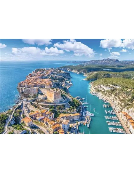 Nathan puzzle 1000 p - La citadelle de Bonifacio (Collection Régions de France)