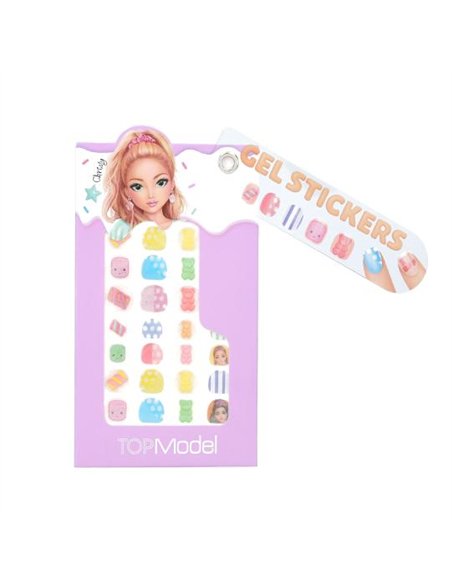 TOPModel Stickers gel pour ongles CANDY GLAM