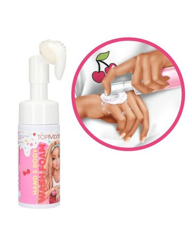Topmodel Mousse nettoyante pour les mains et le corps CANDY GLAM