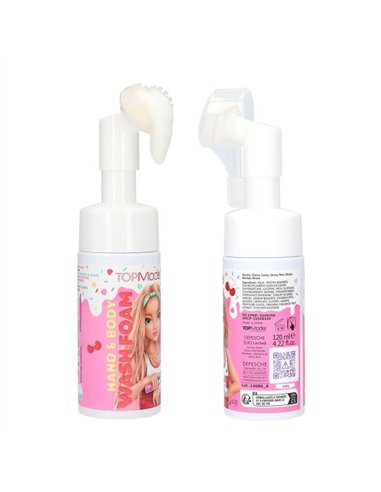 Topmodel Mousse nettoyante pour les mains et le corps CANDY GLAM