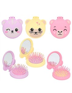 TOPModel Brosse à cheveux pliable