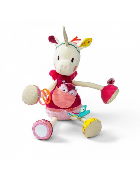 Louise licorne d'activités câline