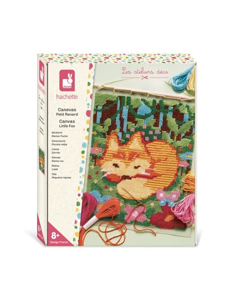 Kit Créatif - Canevas Petit Renard - Janod