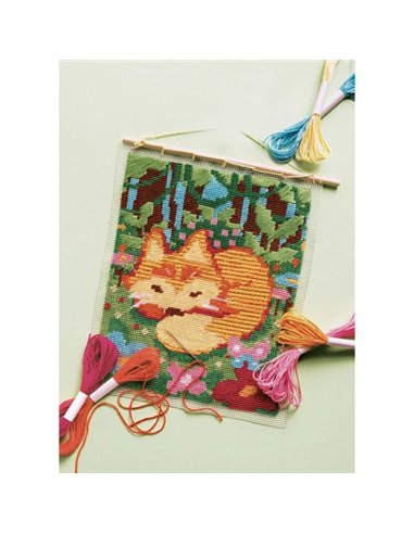 Kit Créatif - Canevas Petit Renard - Janod
