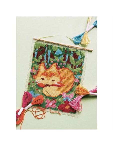 Kit Créatif - Canevas Petit Renard - Janod