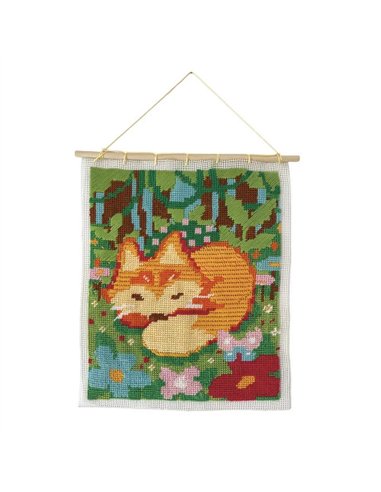 Kit Créatif - Canevas Petit Renard - Janod