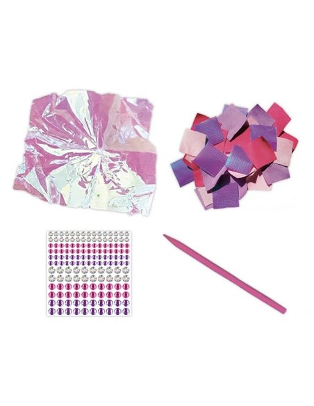 Kit Créatif - Froufrous à Piquer et Strass à Coller Princesses - Janod