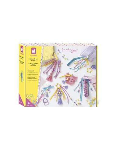 Kit Créatif - 6 Bijoux de Sacs à Créer - Janod
