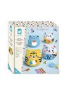 Kit Créatif - 6 Animaux en Plâtre à Décorer - Janod
