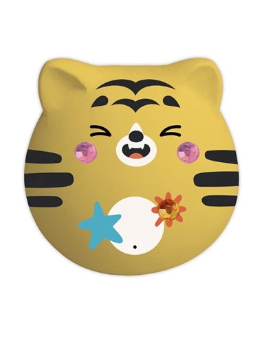 Kit Créatif - 6 Animaux en Plâtre à Décorer - Janod