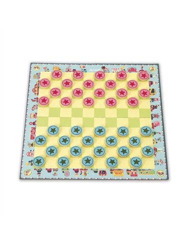 JEU DUO - PETITS CHEVAUX ET DAMES - Janod