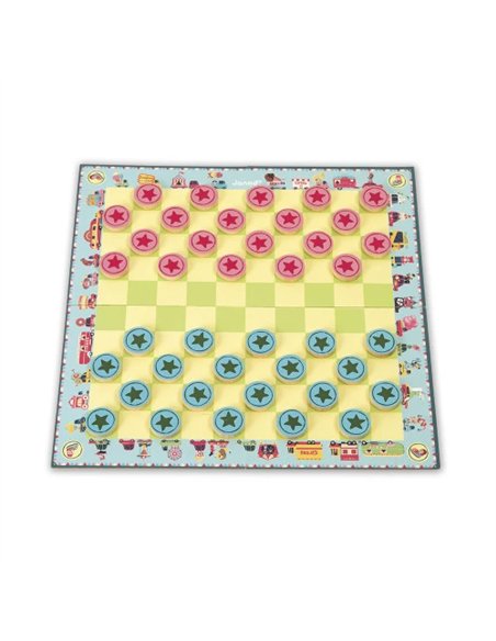 JEU DUO - PETITS CHEVAUX ET DAMES - Janod