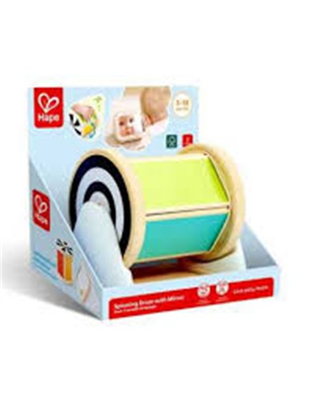 Tambour rotatif avec miroir Montessori - Hape