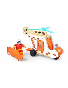 Hélicoptère en bois - Hape