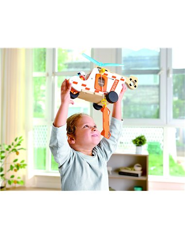 Hélicoptère en bois - Hape
