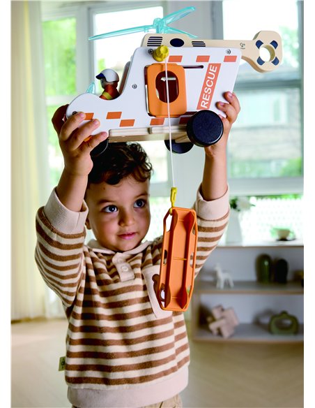 Hélicoptère en bois - Hape