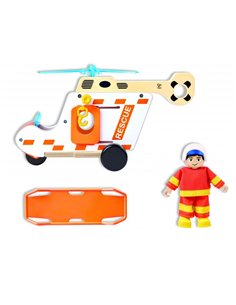 Hélicoptère en bois - Hape 2