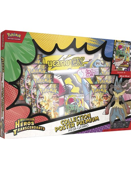 Pokémon ME2.5 méga évolution héros transcendants - collection poster premium méga - gardevoir