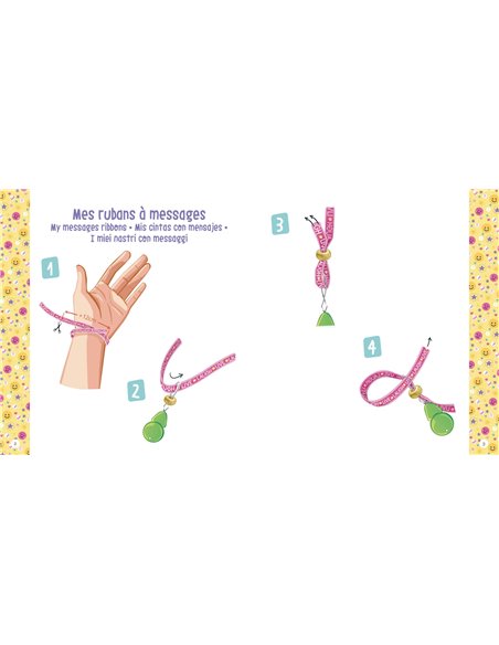MA BOÎTE À BIJOUX - BRACELETS À MESSAGES - Auzou