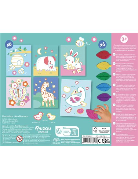 MON COFFRET D'ARTISTE - LITTLE ARTIST - J'APPRENDS À COLORIER - Auzou