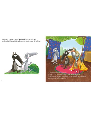 LE LOUP QUI AVAIT PERDU SA LANGUE - Auzou