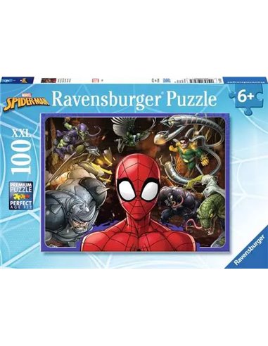 Puzzle 100p XXL Courageux Spider-Man
