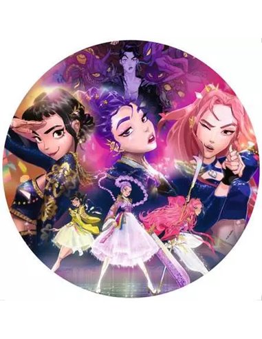 Puzzle rond 500 p - Pour les fans KPop Demon Hunters