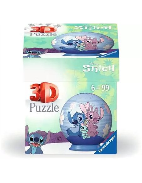 Puzzle 3D Ball stitch 72p