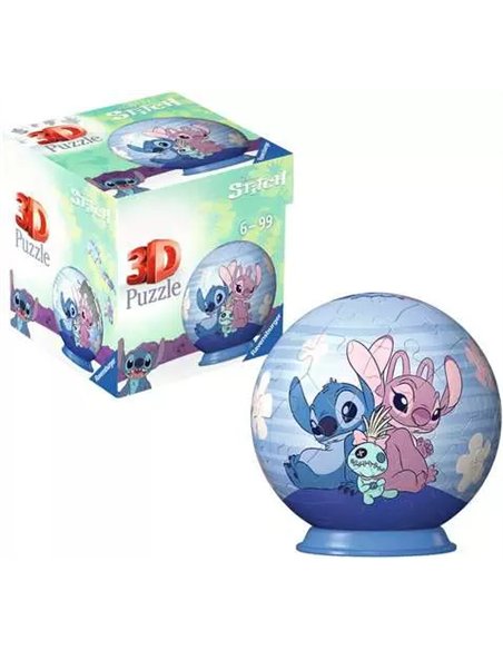 Puzzle 3D Ball stitch 72p