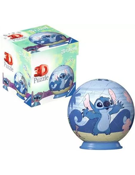 Puzzle 3D Ball stitch 72p