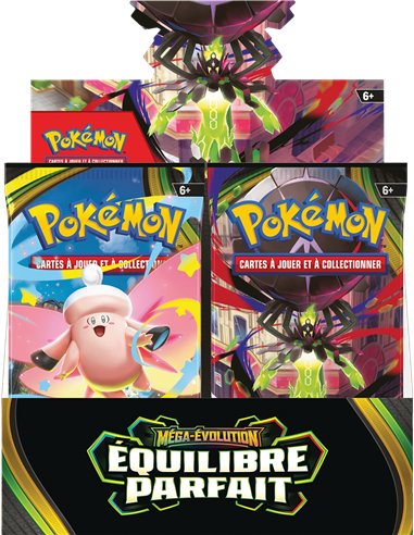 Display POKEMON ME03 : 36 boosters méga évolution équilibre parfait