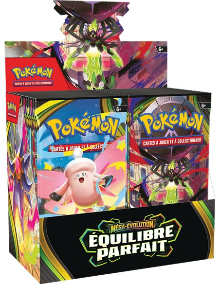 Display POKEMON ME03 : 36 boosters méga évolution équilibre parfait