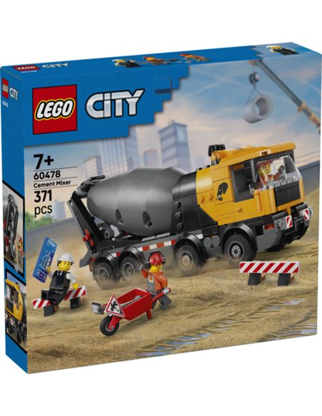 LEGO CITY 60478 - LA BETONNIERE