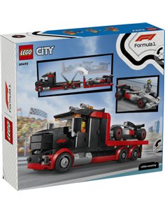 LEGO CITY 60493 - CAMION DE F1 AVEC VOITURE DE COURSE DE F1 AUDI 2