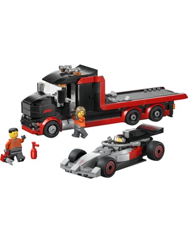LEGO CITY 60493 - CAMION DE F1 AVEC VOITURE DE COURSE DE F1 AUDI