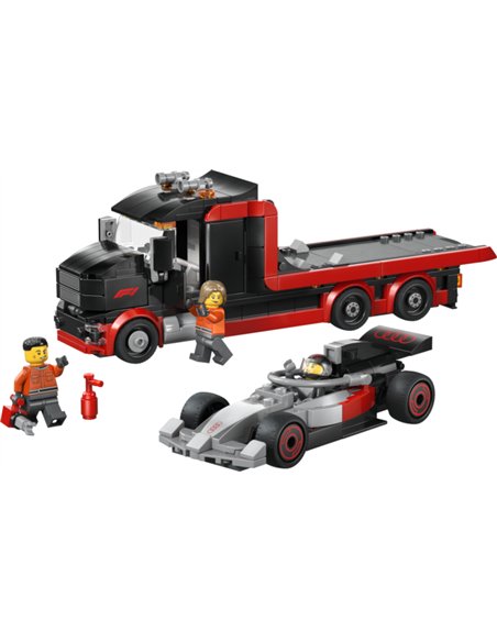 LEGO CITY 60493 - CAMION DE F1 AVEC VOITURE DE COURSE DE F1 AUDI