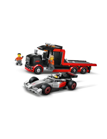 LEGO CITY 60493 - CAMION DE F1 AVEC VOITURE DE COURSE DE F1 AUDI