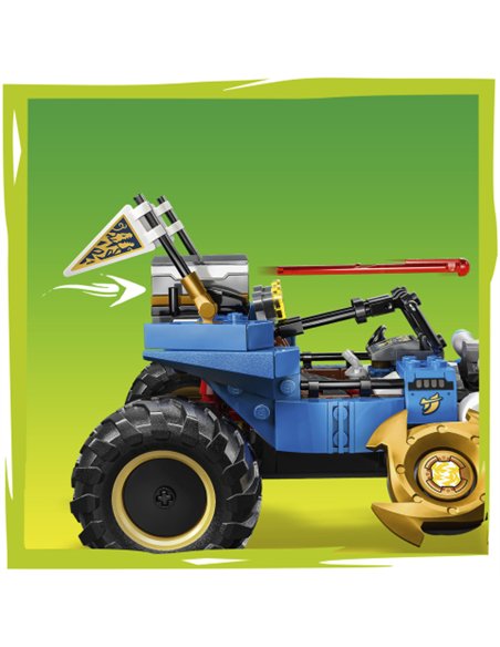 LEGO NINJAGO 71856 - LA VOITURE TRANSFORMABLE DE JAY