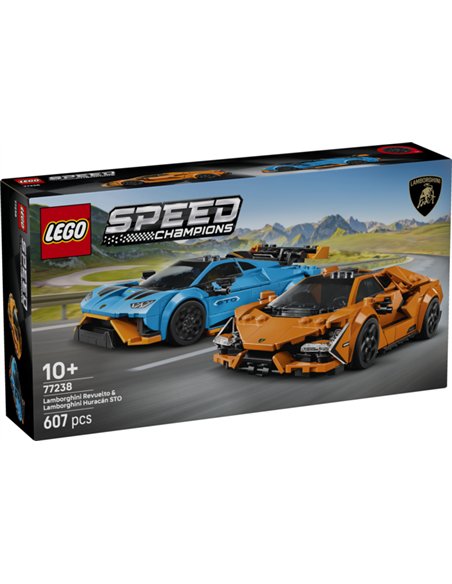 LEGO® SPEED CHAMPIONS 77238 - LAMBORGHINI REVUELTO ET HURACAN STO
