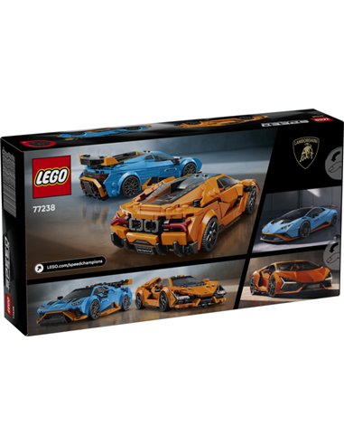 LEGO® SPEED CHAMPIONS 77238 - LAMBORGHINI REVUELTO ET HURACAN STO