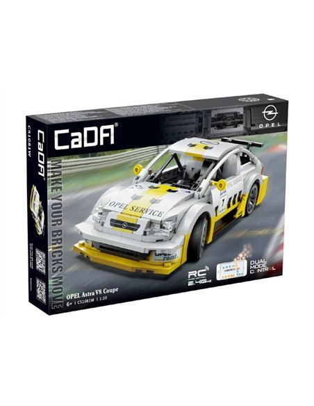 Voiture Rally Opel Astra V8 Coupé 1:20 330 Pièces - CADA