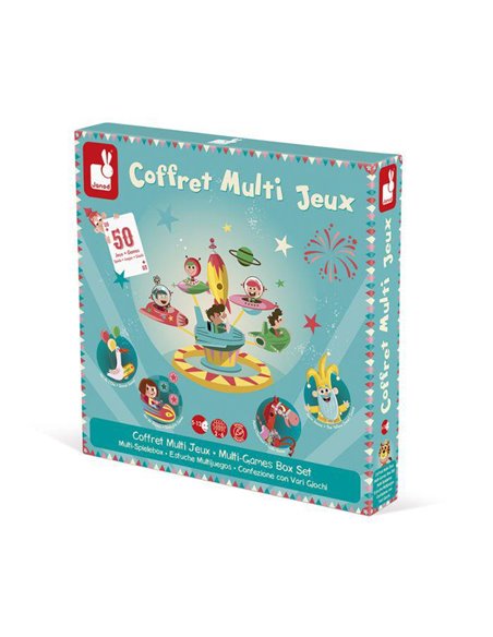 Coffret Carrousel multijeux - Janod